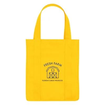 Custom Tote Bag Non-Woven Shopper Gusseted - 13 x 15 in - product view 15