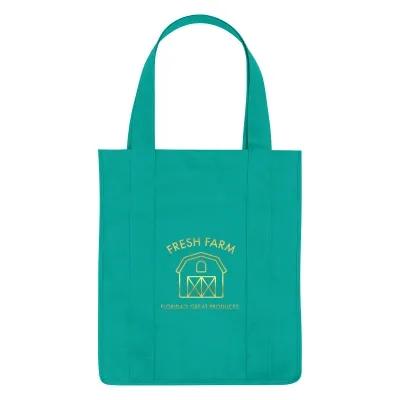 Custom Tote Bag Non-Woven Shopper Gusseted - 13 x 15 in - product view 20