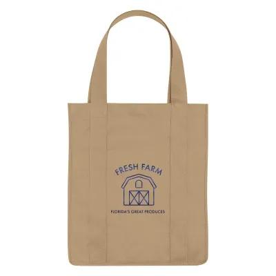 Custom Tote Bag Non-Woven Shopper Gusseted - 13 x 15 in - product view 22