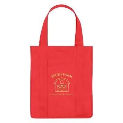 Custom Tote Bag Non-Woven Shopper Gusseted - 13 x 15 in - product view 25