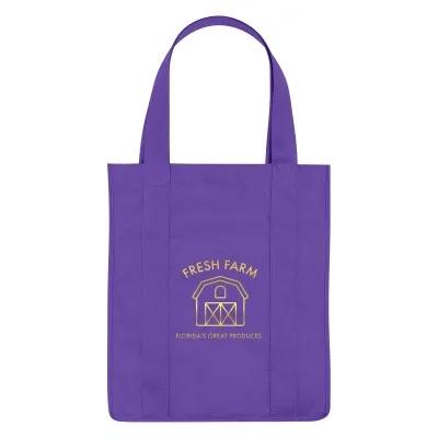 Custom Tote Bag Non-Woven Shopper Gusseted - 13 x 15 in - product view 27