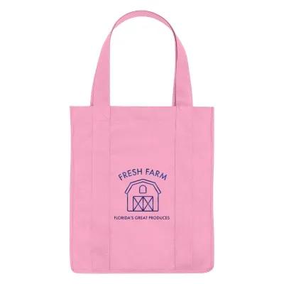 Custom Tote Bag Non-Woven Shopper Gusseted - 13 x 15 in - product view 29