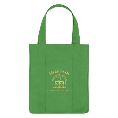 Custom Tote Bag Non-Woven Shopper Gusseted - 13 x 15 in - product view 38