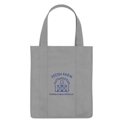 Custom Tote Bag Non-Woven Shopper Gusseted - 13 x 15 in - product view 43