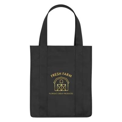 Custom Tote Bag Non-Woven Shopper Gusseted - 13 x 15 in - product view 44