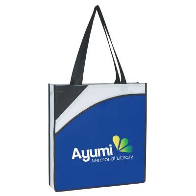 Custom Tote Bag Non-Woven Conference Style - 14 x 15 in
