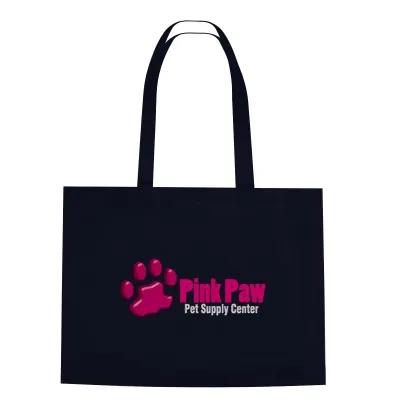 Custom Tote Bag Non-Woven Hook Loop Closure - 20 x 15 in - product view 2
