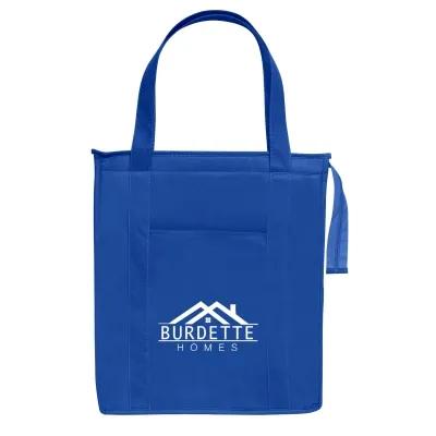 Insulated Tote Bag Non-Woven Foil Lined - 13 x 15 in