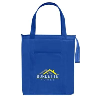 Insulated Tote Bag Non-Woven Foil Lined - 13 x 15 in - product view 2