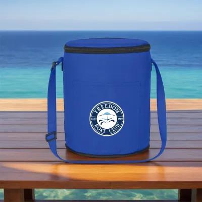 Cooler Bag Non-Woven Round Insulated - 10 x 9 in - product view 4