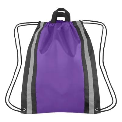 Reflective Drawstring Sports Pack Small - 13.5 x 16 in - product view 3