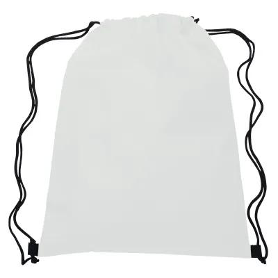Non-Woven Recycled Drawstring Sports Pack - 13 x 16.5 in - product view 18