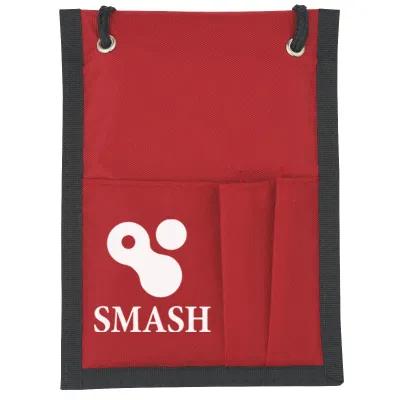 Recycled Neck Wallet Badge Holder with Clear Window - 5 x 6.63 in - product view 16