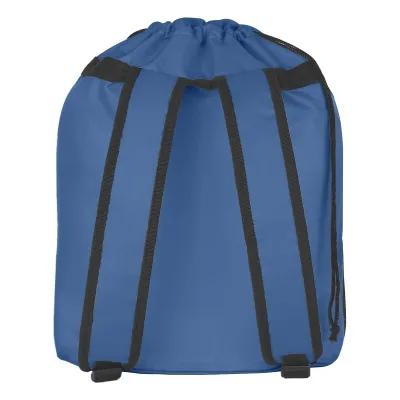 Drawstring Backpack with Front Zippered Pocket - 15 x 17 x 3.5 in - product view 5