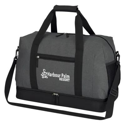 Duffel Bag Tribeca Drop-Bottom 600D Polyester - 19.5 x 12.5 x 10 in