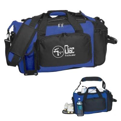 Duffel Bag Sports Deluxe with Shoe Compartment - 21 x 13 x 11 in