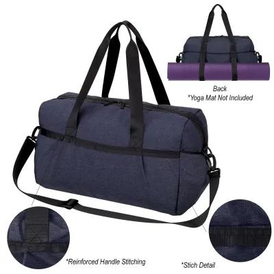 Performance Duffel Bag Dobby Polyester Adjustable Strap - product view 3