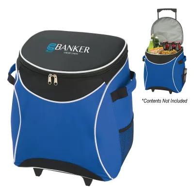 Rolling Cooler Splash 24 Can with Auto Lock Handle - 13.5 x 15 x 11 in - product view 2