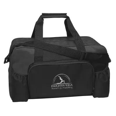 Duffel Bag Econo 600D with Multiple Pockets - 18 x 10 x 10 in - product view 2