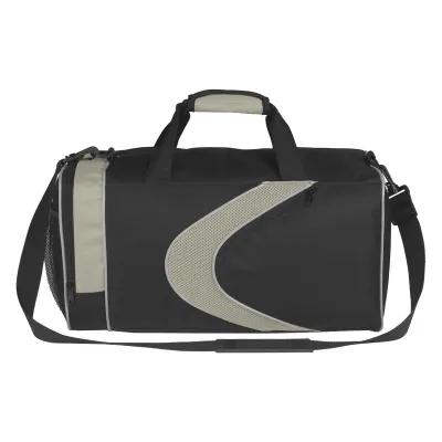 Sports Duffel Bag 600D Polyester with Mesh Panels - 19 x 10 x 9.75 in - product view 2