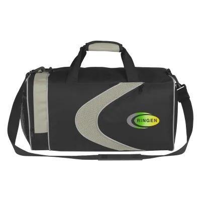 Sports Duffel Bag 600D Polyester with Mesh Panels - 19 x 10 x 9.75 in - product view 4