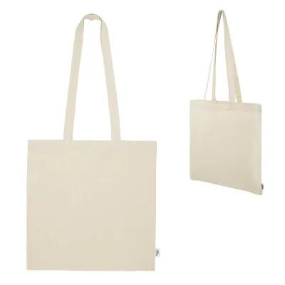 Custom Tote Bag Recycled Cotton 8 oz Heavy Duty - 15 x 15 in - product view 3