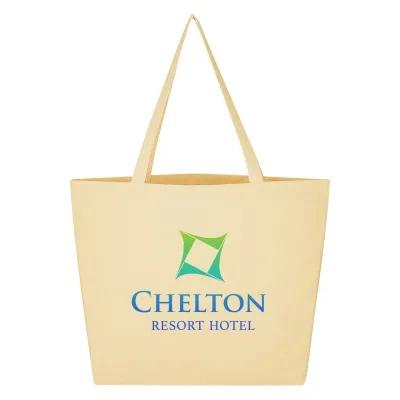 Custom Tote Bag Cotton Twill 10 oz Large - 20 x 15 x 5 in - product view 3