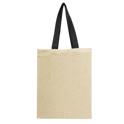 Custom Tote Bag Cotton Canvas 5 oz Grocery Style - 10 x 14 x 5 in - product view 2