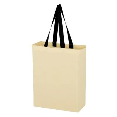 Custom Tote Bag Cotton Canvas 5 oz Grocery Style - 10 x 14 x 5 in - product view 4