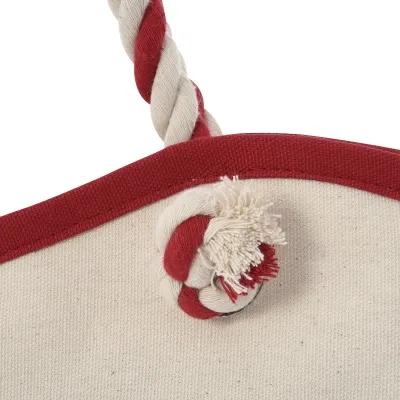 Custom Tote Bag Laminated Cotton 8 oz Zippered - 20.5 x 14.5 in - product view 3