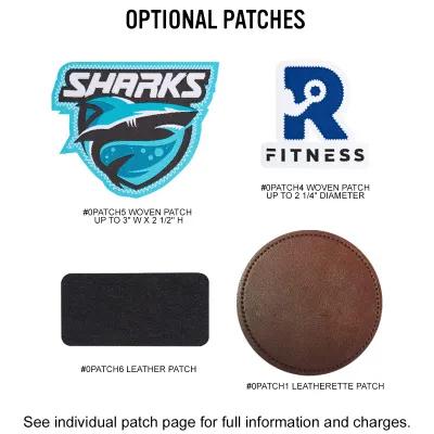 Custom Tote Bag Cotton Canvas Leatherette Handles - 16 x 12 in - product view 2