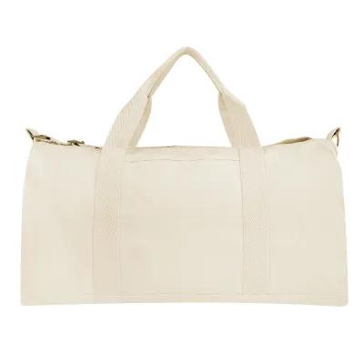 Duffel Bag Recycled Cotton Flat Bottom Large - 21.25 x 13.5 in