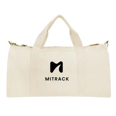 Duffel Bag Recycled Cotton Flat Bottom Large - 21.25 x 13.5 in - product view 2