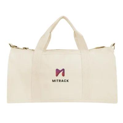 Duffel Bag Recycled Cotton Flat Bottom Large - 21.25 x 13.5 in - product view 3