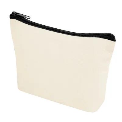 Zip Pouch Recycled Cotton Canvas Small - 8.25 x 5 in - product view 3