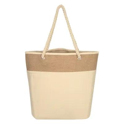 Custom Tote Bag 12 oz Cotton Canvas Bottom Gusset - 19 x 15 x 8 in - product view 4