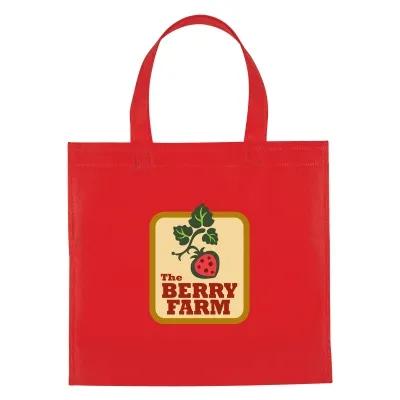 Custom Tote Bag Non-Woven Mini Brochure - 10.6 x 11 in - product view 19