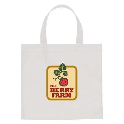 Custom Tote Bag Non-Woven Mini Brochure - 10.6 x 11 in - product view 23