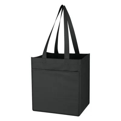 Custom Tote Bag Wine 6 Bottle Non-Woven - 10 x 11 in - product view 2