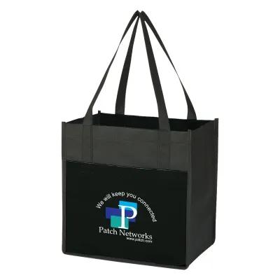 Custom Tote Bag Lami-Combo Non-Woven Shopper - 12 x 12 in - product view 6