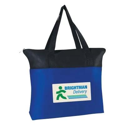 Custom Tote Bag Non-Woven Zippered - 18 x 15 in - product view 2