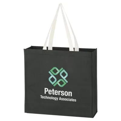 Custom Tote Bag Non-Woven Standard - 15.5 x 14.5 in - product view 2