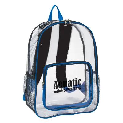 Clear EVA Backpack with Padded Straps - 13 x 18 x 6 in - product view 7