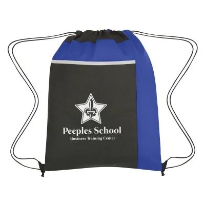 Non-Woven Pocket Sports Pack Water-Resistant - 14 x 17.75 in