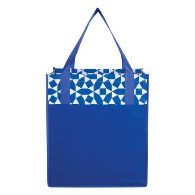 Custom Tote Bag Non-Woven Recycled Shopping - 13 x 15 in - product view 3