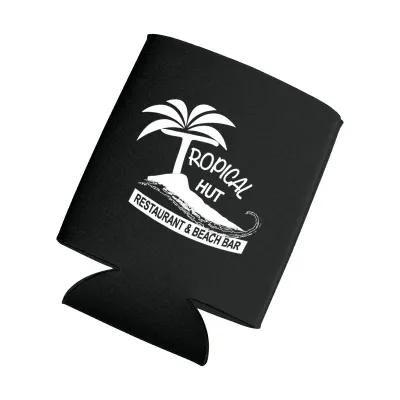 Custom Koozie Foam Foldable Can Holder - 4 in