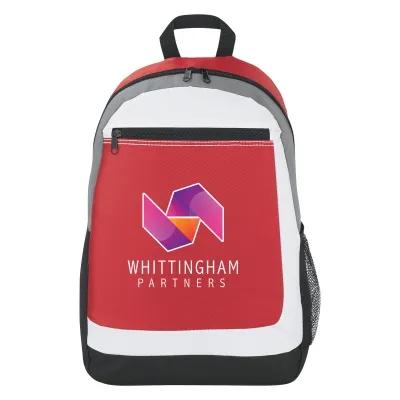 Backpack Polyester Padded Straps Mesh Pocket - 12 x 17 in - product view 4