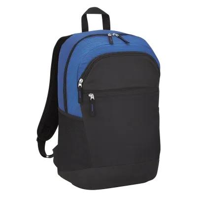 Backpack Heathered Polyester Mesh Pockets - 12 x 16 in - product view 2
