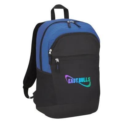 Backpack Heathered Polyester Mesh Pockets - 12 x 16 in - product view 4
