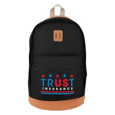 Custom Backpack 1000D Polyester Padded with Lash Tab - 11 x 17 in - product view 3